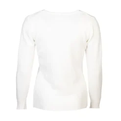 Pull col rond laine et cachemire Femme BELLE FEMME