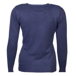 Pull col rond laine et cachemire Femme BELLE FEMME