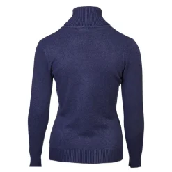 Pull col roulé laine et cachemire Femme BELLE FEMME