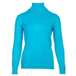 Pull col roulé laine et cachemire Femme BELLE FEMME