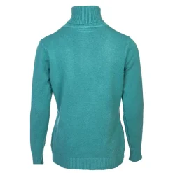 Pull col roulé laine et cachemire Femme BELLE FEMME