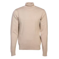 Pull col roulé maille fine couleur unie Homme BILL TORNADE