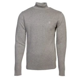 Pull col roulé maille fine couleur unie Homme BILL TORNADE