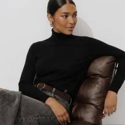 Pull col roule femme love Femme BURTON OF LONDON