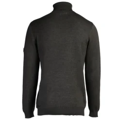 Pull col roule landon en maille fine Homme KAPORAL