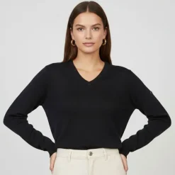 Pull col v 22250 Femme BILL TORNADE