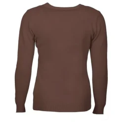 Pull col v laine et cachemire Femme BELLE FEMME