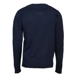 Pull col v maille fine manches longues Homme BILL TORNADE