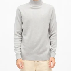 Pull coton col cheminé milano Homme BILL TORNADE