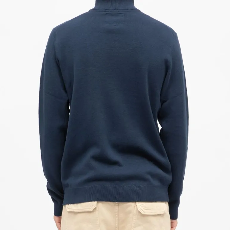 Pull coton col cheminé milano Homme BILL TORNADE