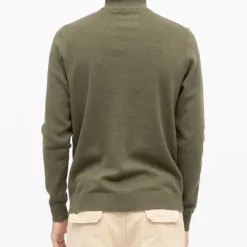 Pull coton col cheminé milano Homme BILL TORNADE