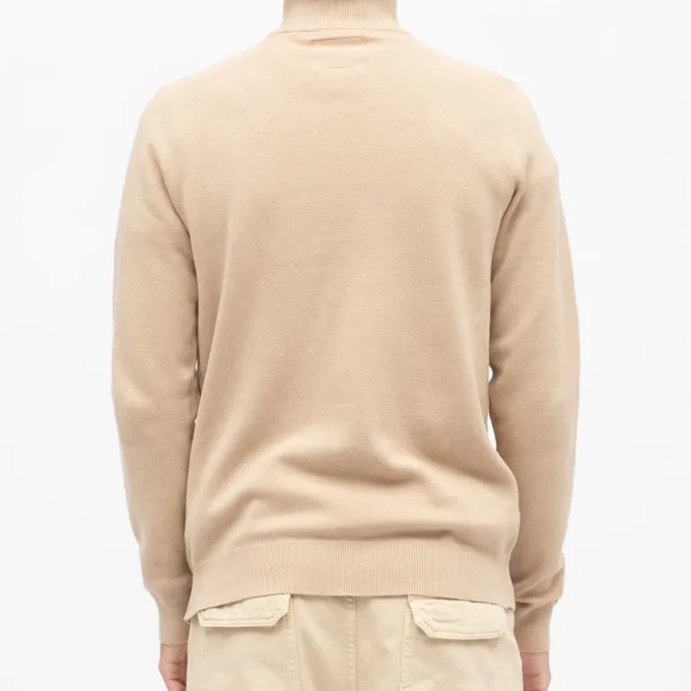 Pull coton col cheminé milano Homme BILL TORNADE