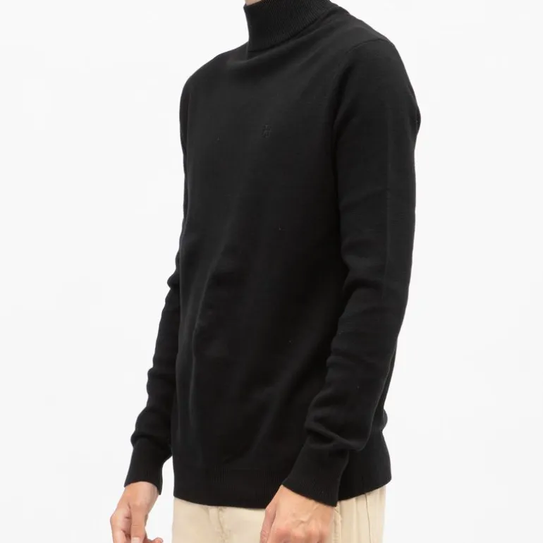 Pull coton col cheminé milano Homme BILL TORNADE