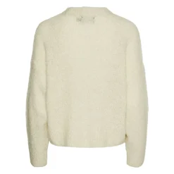 Pull couleur birch col rond Natherine Femme PIECES