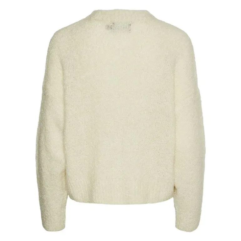 Pull couleur birch col rond Natherine Femme PIECES