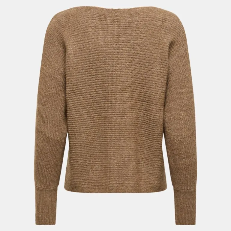 Pull dani maille tricotée col bateau Femme ONLY