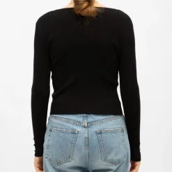 Pull décolleté V moza en maille fine Femme LA PETITE ETOILE