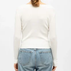 Pull décolleté V moza en maille fine Femme LA PETITE ETOILE