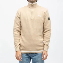 Pull demi zip col montant edmond Homme KAPORAL