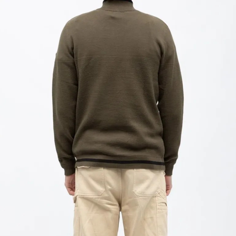 Pull demi zip col montant edmond Homme KAPORAL