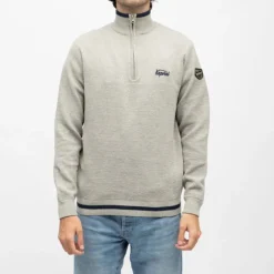 Pull demi zip col montant edmond Homme KAPORAL