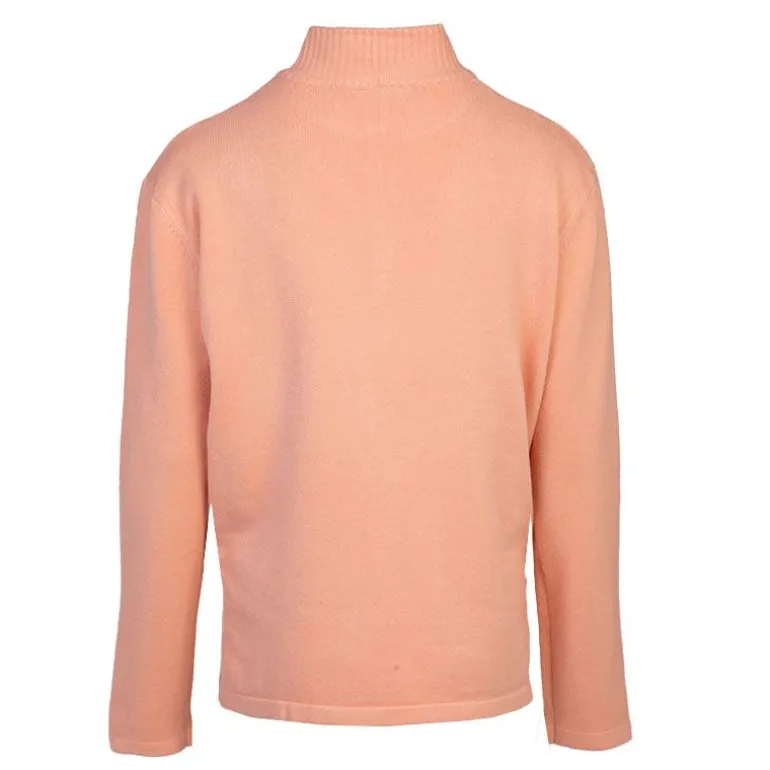 Pull en laine et cachemire col haut Femme BELLE FEMME