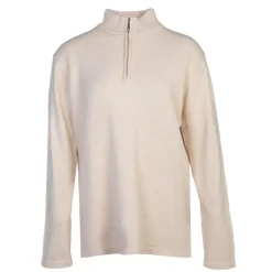 Pull en laine et cachemire col haut Femme BELLE FEMME