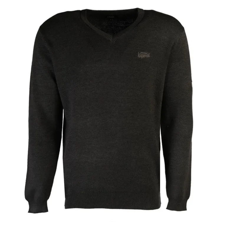 Pull en maille fine col v gerlando Homme KAPORAL