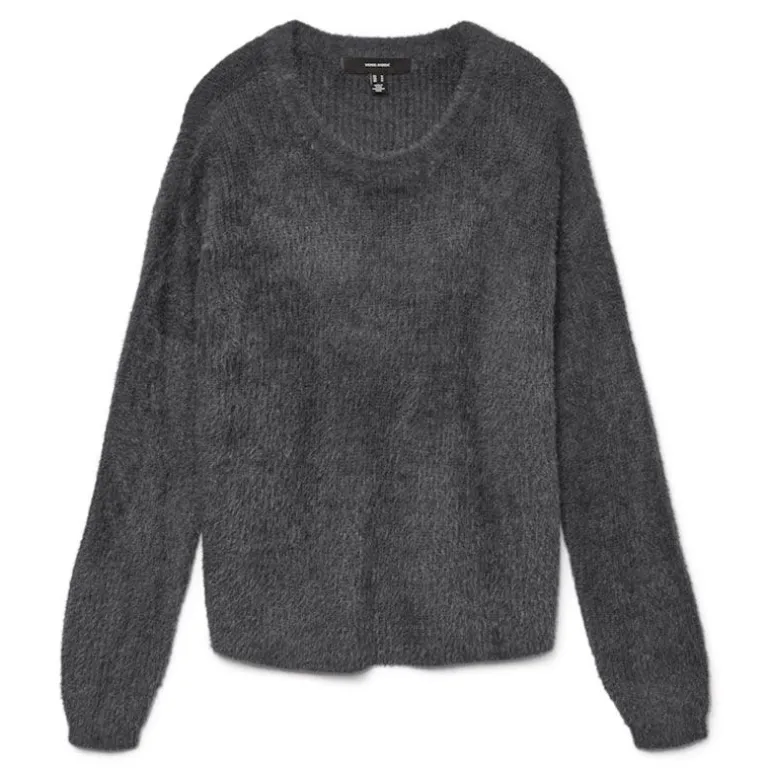 Pull en maille puff col rond Femme VERO MODA