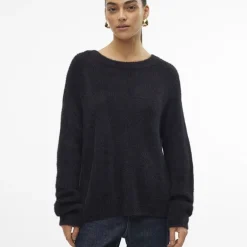 Pull en maille puff col rond Femme VERO MODA