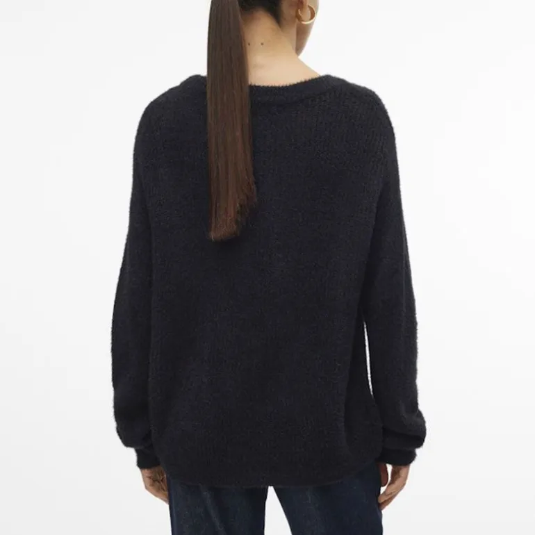 Pull en maille puff col rond Femme VERO MODA
