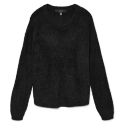 Pull en maille puff col rond Femme VERO MODA