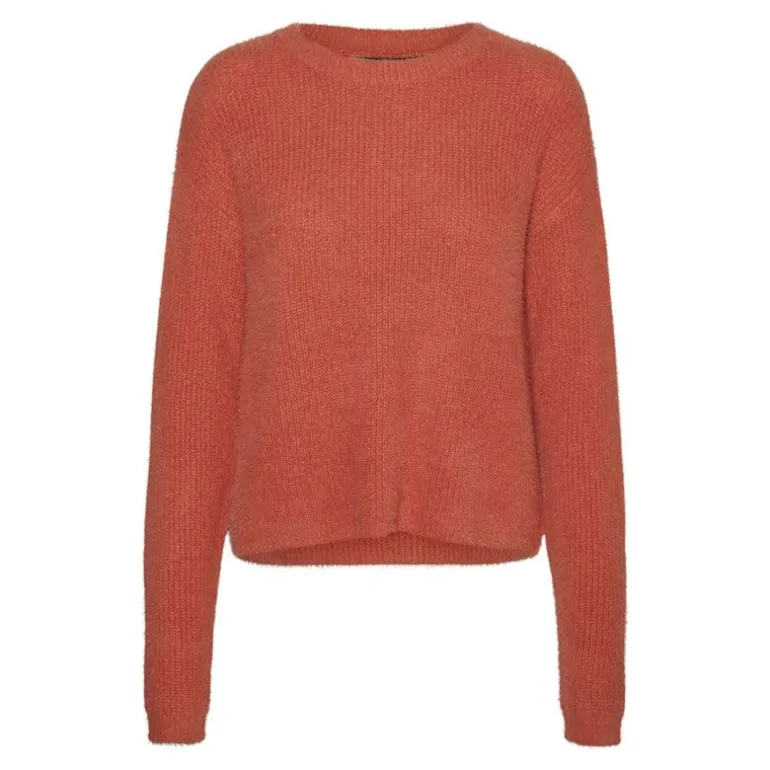 Pull en maille puff col rond Femme VERO MODA