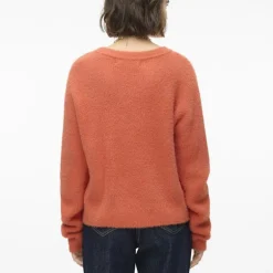 Pull en maille puff col rond Femme VERO MODA