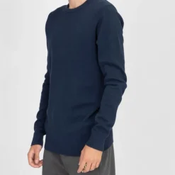 Pull fin col rond milano manches longues Homme BILL TORNADE