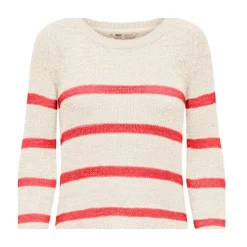 Pull geena imprimé rayures en maille Femme ONLY