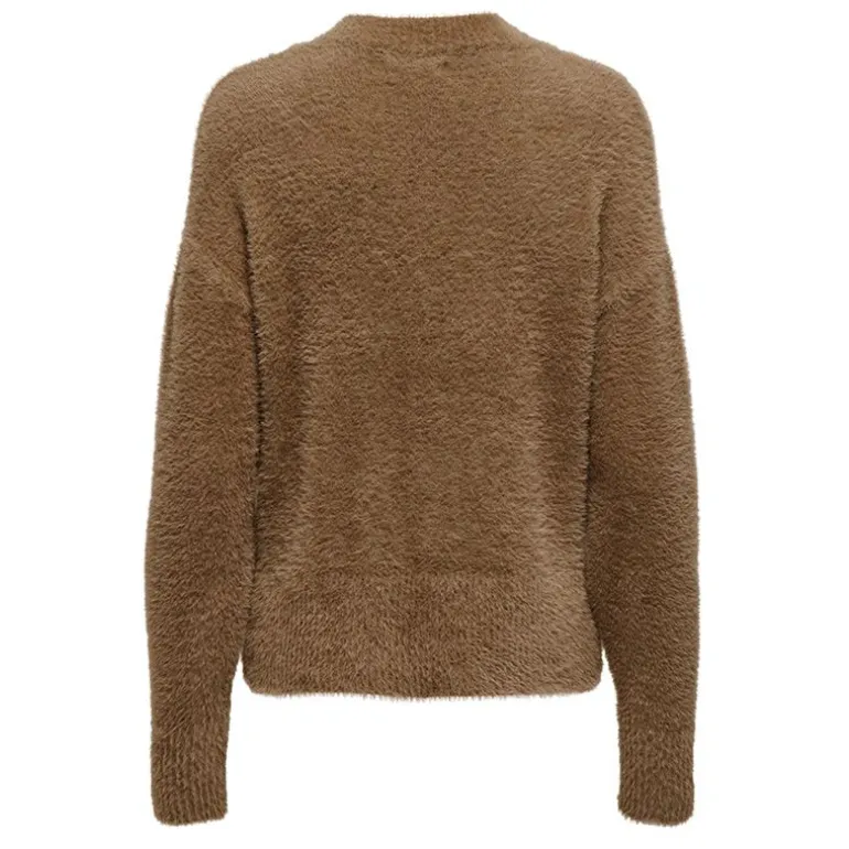 Pull Jola manches longues en maille avec col haut ann drop Femme JDY