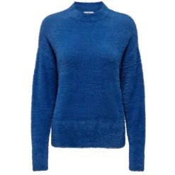 Pull Jola manches longues en maille avec col haut ann drop Femme JDY