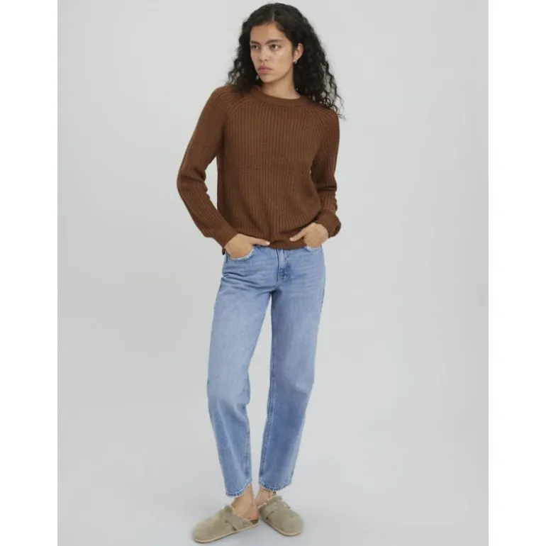 Pull Lea col ras de cou maille Femme VERO MODA