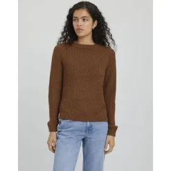 Pull Lea col ras de cou maille Femme VERO MODA