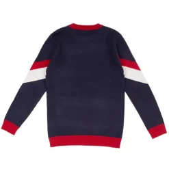 Pull maille avec imprimé bandes col coloré Garçon CXL BY CHRISTIAN LACROIX