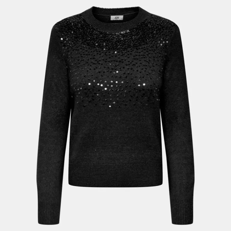 Pull maille fine amina avec sequins Femme JDY