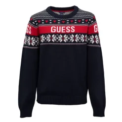 Pull maille fine avec imprimé graphique Enfant GUESS