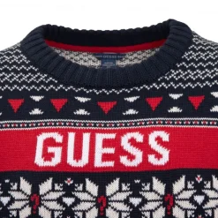 Pull maille fine avec imprimé graphique Enfant GUESS