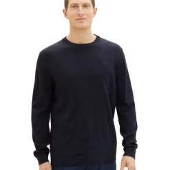 Pull maille fine col rond Homme TOM TAILOR
