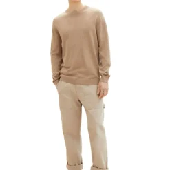 Pull maille fine col rond Homme TOM TAILOR