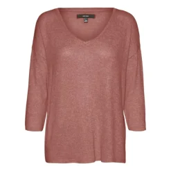 Pull maille fine oversize brianna manches 3/4 Femme VERO MODA