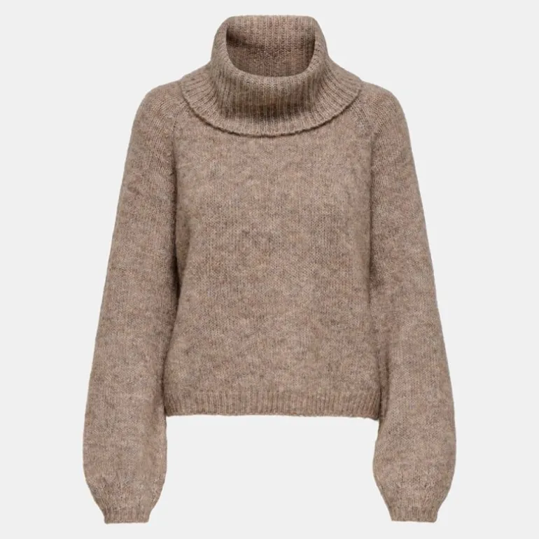 Pull maille regular gila col roulé Femme ONLY