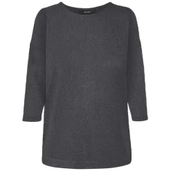 Pull manche 3/4 uni Femme VERO MODA