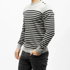 Pull marin classique 19465 Homme BILL TORNADE